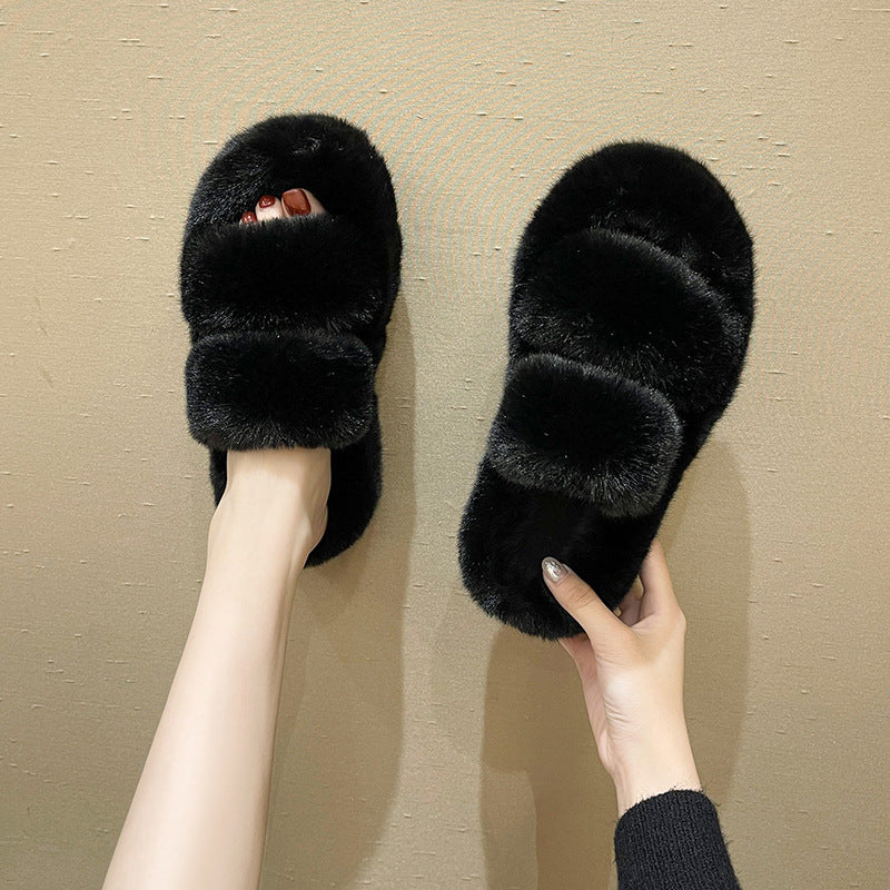 CozyFeet™ Fuzzy Women's Slipper