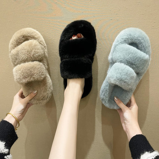 CozyFeet™ Fuzzy Women's Slipper