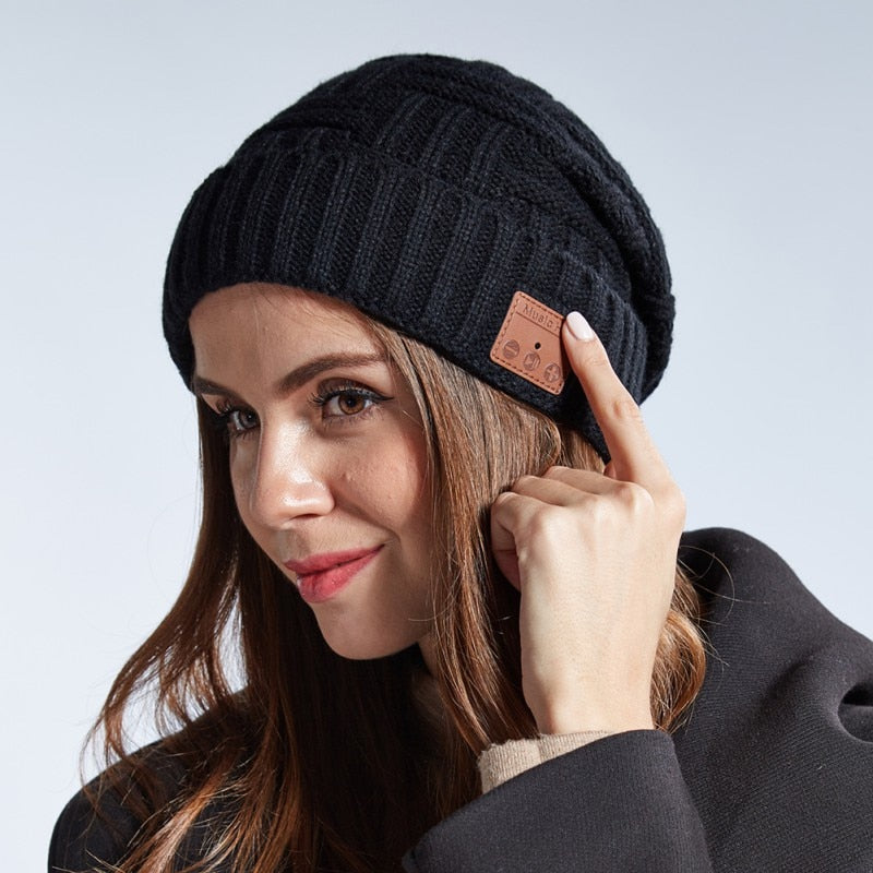 BeanieTunes™ - Stylish Beenie with Bluetooth