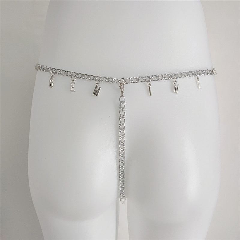 Sleeze Thongs - Customized Thong Waist Chain  Body Chain